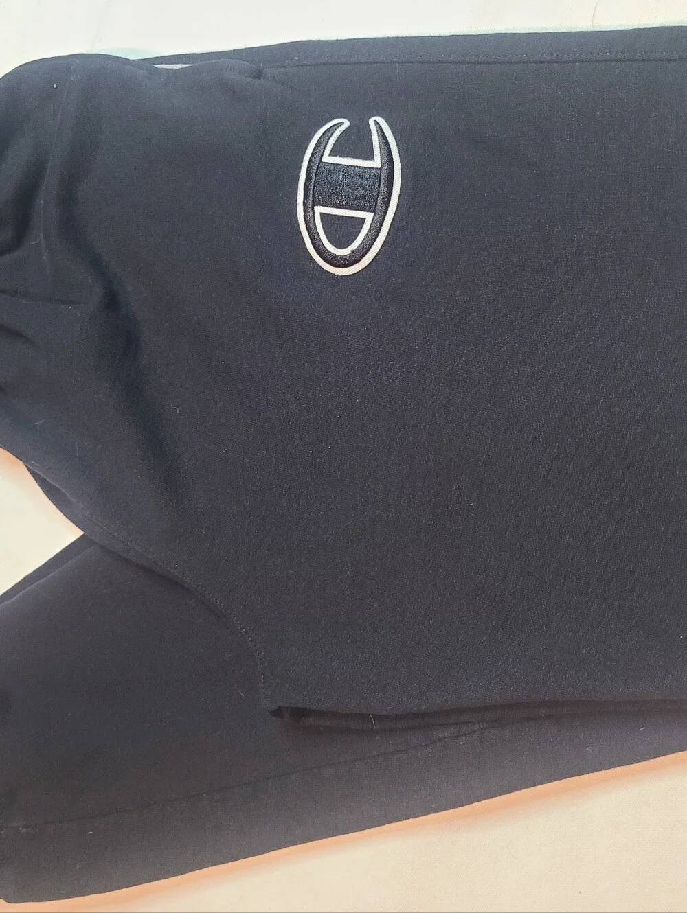 Champion Men’s Black Sweat pants  Joggers with Logo Tag